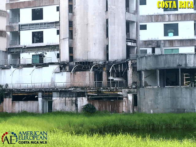 The building is literally falling apart. Your due diligence when buying from a developer