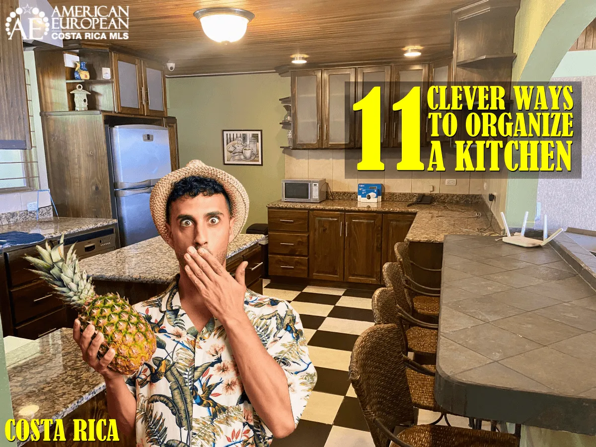 11 Clever Ways to Organize the Kitchen in Costa Rica