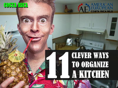 11 Clever ways to organize a kitchen in Costa Rica
