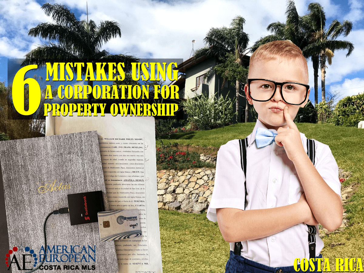 6 Mistakes when Using a Corporation for Property Ownership