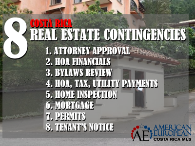 8 Real estate contingencies in Costa Rica