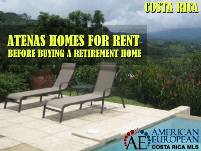 Atenas homes for rent before you buy your retirement home