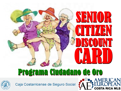 Senior citizen discount program in Costa Rica
