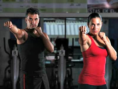 Body combat classes at Arena Trek gym