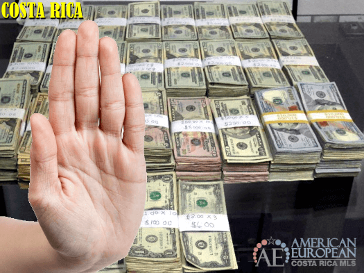 Stop, do NOT bring your money in cash to the closing. Use escrow! How Does Escrow Work in Costa Rica real estate?