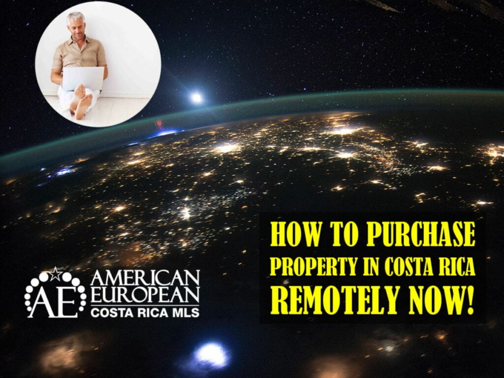 How to buy property remotely from the USA now?