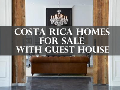 Costa Rica home for sale with a guest house in the Central Valley
