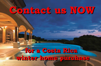 Search for Costa Rica winter homes for sale here