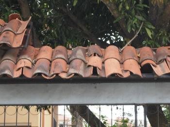 You might have to change some barrel tiles on you roof before the Costa Rica rainy season
