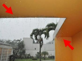 Rain storms will damage your Costa Rica home if you don't keep your gutters clean