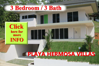 Click here for more info on this 3 bedroom / 3 bath home in Playa Hermosa Villas Several reasons you should purchase Playa Hermosa Villas in Uvita
