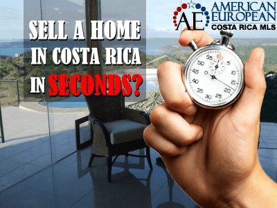 Can you sell a home in Costa Rica in seconds?