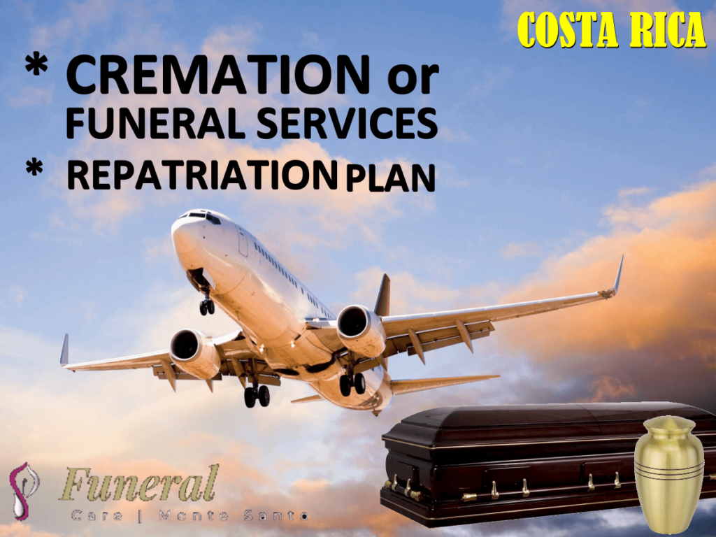 Cremation or Funeral Services and Repatriation of the deceased