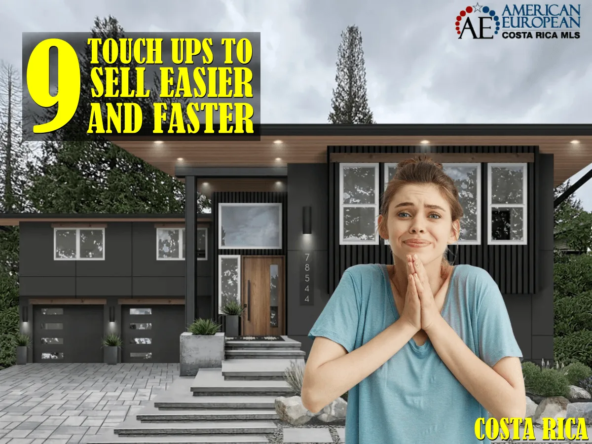 9 Touch ups that will help sell your home in Costa Rica