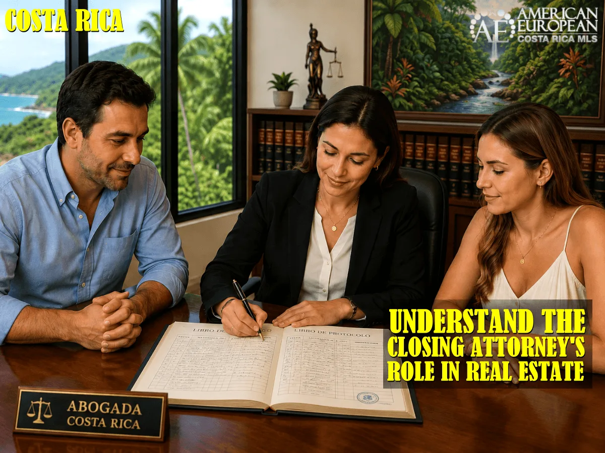 The Role of the Closing Attorney in Costa Rica